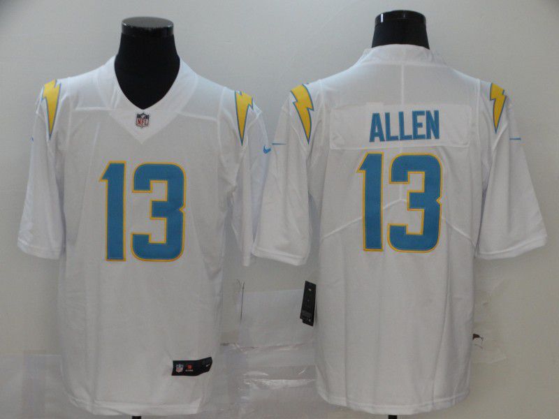 Men Los Angeles Chargers 13 Allen White Nike Vapor Untouchable Stitched Limited NFL Jerseys